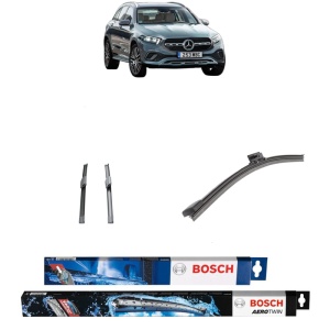Set 3 stergatoare MERCEDES-BENZ GLC (X254) din 2022-2024, Bosch Aerotwin, din cauciuc siliconat rezistent