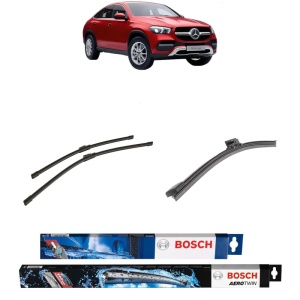 Set 3 stergatoare MERCEDES-BENZ GLE Coupe (C167) din 2019-2023, Bosch Aerotwin, din cauciuc siliconat rezistent