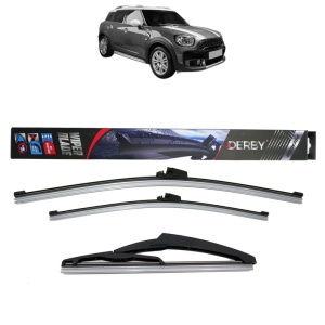 Set 3 stergatoare MINI MINI COUNTRYMAN (F60) din 2016-2020, Derby, din cauciuc siliconat rezistent