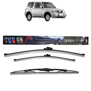 Set 3 stergatoare MITSUBISHI PAJERO CLASSIC (V2_W, V6_W, V7_W) din 2001-2006, Derby, din cauciuc siliconat rezistent