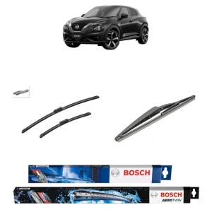 Set 3 stergatoare NISSAN JUKE (F16_) din 2019, Bosch Aerotwin, din cauciuc siliconat rezistent