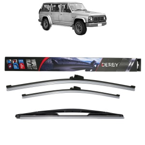 Set 3 stergatoare NISSAN PATROL III/2 Station Wagon (W260) din 1989-1995, Derby, din cauciuc siliconat rezistent