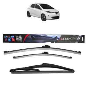 Set 3 stergatoare RENAULT ZOE Hatchback Van (BFM_) din 2019, Derby, din cauciuc siliconat rezistent