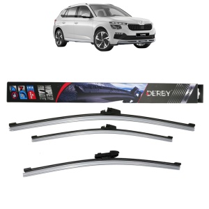 Set 3 stergatoare SKODA KAMIQ (NW4) din 2019-2020, Derby, din cauciuc siliconat rezistent