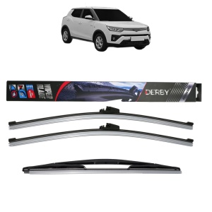 Set 3 stergatoare SSANGYONG TIVOLI GRAND din 2021, Derby, din cauciuc siliconat rezistent