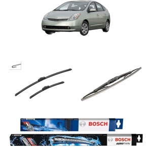 Set 3 stergatoare TOYOTA PRIUS Liftback (_W2_) din 2003-2009, Bosch Aerotwin Retrofit, din cauciuc siliconat rezistent