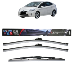 Set 3 stergatoare TOYOTA PRIUS (_W3_) din 2008-2016, Derby, din cauciuc siliconat rezistent