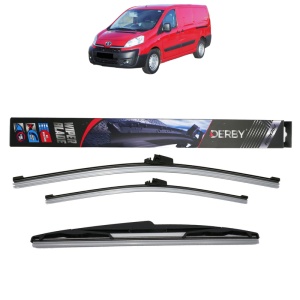 Set 3 stergatoare TOYOTA PROACE Van (MDX_) din 2013-2016, Derby, din cauciuc siliconat rezistent