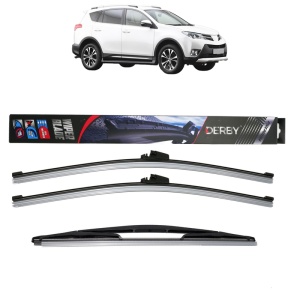 Set 3 stergatoare TOYOTA RAV 4 IV VAN (_A4_) din 2012-2018, Derby, din cauciuc siliconat rezistent