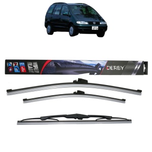 Set 3 stergatoare VOLKSWAGEN SHARAN Box Body/MPV (7M_) din 1996-2010, Derby, din cauciuc siliconat rezistent