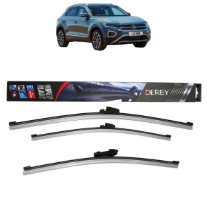 Set 3 stergatoare VOLKSWAGEN T-ROC (A11, D11) din 2017-2021, Derby, din cauciuc siliconat rezistent