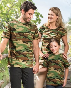 Set 3 tricouri tip camuflaj din bumbac 100%, pentru barbati, 144 - Img 3