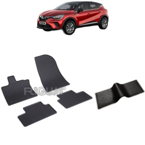 Set 5 covorase auto MITSUBISHI ASX II din 2023 - 2026, cu covoras tunel median, Caroserie SUV