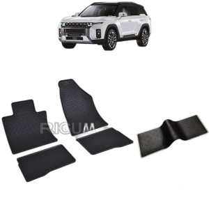 Set 5 covorase auto SSANG YONG TORRES din 2023 - 2026, cu covoras tunel median, Caroserie SUV