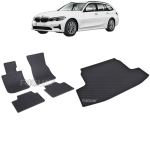 Set Covorase Auto Si Tavita Portbagaj BMW SERIA 3 G21 din 06.2019 - 2026, caroserie combi,