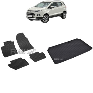 Set Covorase Auto Si Tavita Portbagaj FORD ECOSPORT din 02.2018 - 2026, caroserie suv,