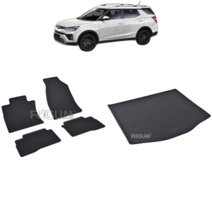 Set Covorase Auto Si Tavita Portbagaj KGM GRAND TIVOLI din 2025 - 2026, caroserie suv, PORTBAGAJ INFERIOR SI SUPERIOR