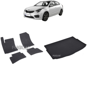 Set Covorase Auto Si Tavita Portbagaj KIA RIO IV din 02.2017 - 2026, caroserie hatchback, FARA PORTBAGAJ INTERMEDIAR