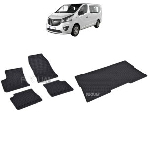 Set Covorase Auto Si Tavita Portbagaj OPEL MOKKA -E B din 02.2021 - 2026, caroserie suv, AMPATAMENT L1, 8-9 LOCURI