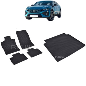 Set Covorase Auto Si Tavita Portbagaj PEUGEOT 408 din 10.2022 - 2026, caroserie suv,