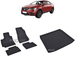 Set Covorase Auto Si Tavita Portbagaj RENAULT ARKANA E-TECH HYBRID din 03.2021 - 2026, caroserie suv, PORTBAGAJ INFERIOR SI SUPERIOR