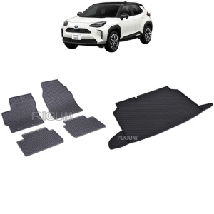 Set Covorase Auto Si Tavita Portbagaj TOYOTA YARIS CROSS din 09.2021 - 2026, caroserie suv, PORTBAGAJ SUPERIOR, FARA PODEA REGLABILA PE INALTIME