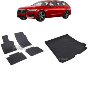Set Covorase Auto Si Tavita Portbagaj VOLVO V 90 II din 09.2016 - 2026, caroserie combi,