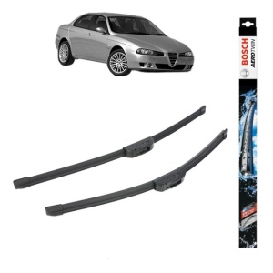 Set stergatoare auto ALFA ROMEO 156 (932_) din 1997-2005, Bosch Aerotwin Retrofit, din cauciuc siliconat rezistent