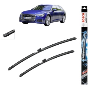 Set stergatoare auto AUDI A6 C8 Avant (4A5) din 2018-2023, Bosch Aerotwin, din cauciuc siliconat rezistent