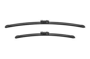 Set stergatoare auto BMW 7 (E65, E66, E67) din 2005-2008, Bosch Aerotwin, din cauciuc siliconat rezistent - Img 2