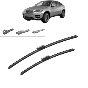 Set stergatoare auto BMW X6 (E71, E72) din 2007-2014, Bosch Aerotwin Multi, din cauciuc siliconat rezistent - Img 8