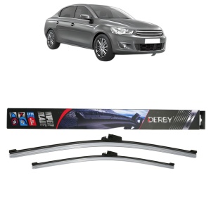 Set stergatoare auto CITROEN C-ELYSEE (DD_) din 2012-2018, Derby, din cauciuc siliconat rezistent