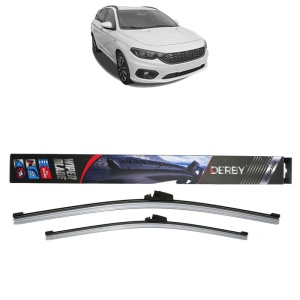 Set stergatoare auto FIAT TIPO Estate (356_, 357_) din 2016-2022, Derby, din cauciuc siliconat rezistent