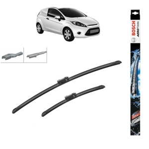 Set stergatoare auto FORD FIESTA VI Van din 2008-2017, Bosch Aerotwin Multi, din cauciuc siliconat rezistent