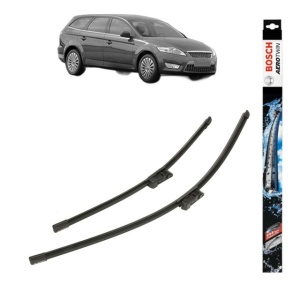 Set stergatoare auto FORD MONDEO IV Turnier (BA7) din 2007-2015, Bosch Aerotwin, din cauciuc siliconat rezistent