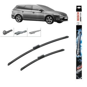 Set stergatoare auto FORD MONDEO IV Van din 2007-2014, Bosch Aerotwin Multi, din cauciuc siliconat rezistent