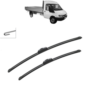 Set stergatoare auto FORD TRANSIT Platform/Chassis (FM_ _, FN_ _) din 2000-2006, Bosch Aerotwin Retrofit, din cauciuc siliconat rezistent - Img 8