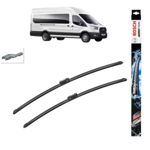 Set stergatoare auto FORD TRANSIT V363 Bus (FAD, FBD) din 2013-2024, Bosch Aerotwin, din cauciuc siliconat rezistent