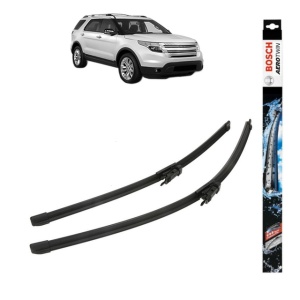 Set stergatoare auto FORD USA EXPLORER din 2015, Bosch Aerotwin, din cauciuc siliconat rezistent