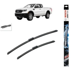 Set stergatoare auto FORD USA RANGER Standard Cab Pickup din 2022-2023, Bosch Aerotwin, din cauciuc siliconat rezistent