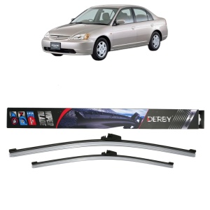 Set stergatoare auto HONDA CIVIC VII Saloon (ES, ET) din 2000-2005, Derby, din cauciuc siliconat rezistent