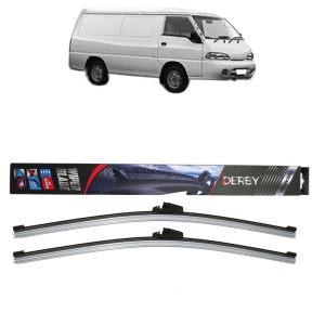 Set stergatoare auto HYUNDAI H100 Van din 1998-2004, Derby, din cauciuc siliconat rezistent