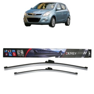 Set stergatoare auto HYUNDAI i20 I (PB, PBT) din 2008-2015, Derby, din cauciuc siliconat rezistent