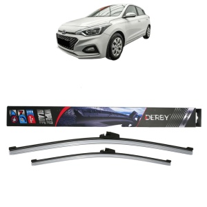 Set stergatoare auto HYUNDAI i20 II Hatchback Van (GB, IB) din 2015-2021, Derby, din cauciuc siliconat rezistent