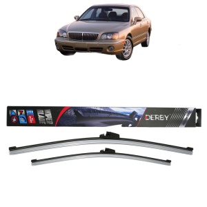 Set stergatoare auto HYUNDAI XG Saloon din 2000-2005, Derby, din cauciuc siliconat rezistent