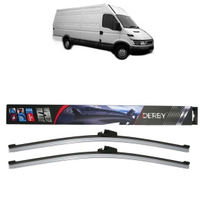 Set stergatoare auto IVECO DAILY III Van din 1999-2007, Derby, din cauciuc siliconat rezistent - Img 1