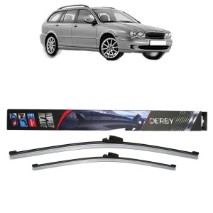 Set stergatoare auto JAGUAR X-TYPE I Estate (X400) din 2003-2009, Derby, din cauciuc siliconat rezistent