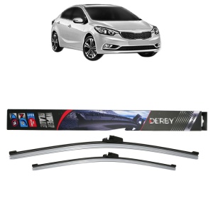 Set stergatoare auto KIA CERATO KOUP III (YD) din 2013, Derby, din cauciuc siliconat rezistent