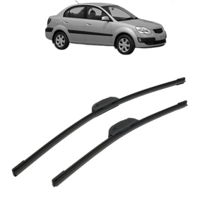 Set stergatoare auto KIA RIO II Saloon (JB) din 2005-2011, Bosch Aerotwin Retrofit, din cauciuc siliconat rezistent - Img 5