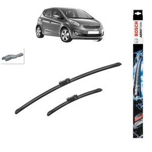 Set stergatoare auto KIA VENGA (YN) din 2010-2019, Bosch Aerotwin, din cauciuc siliconat rezistent